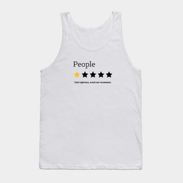 One Star Vote People Tank Top by A tone for life